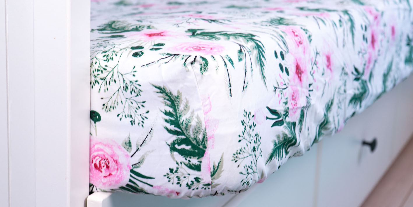 prześcieradło 80x160 róże ogród różany